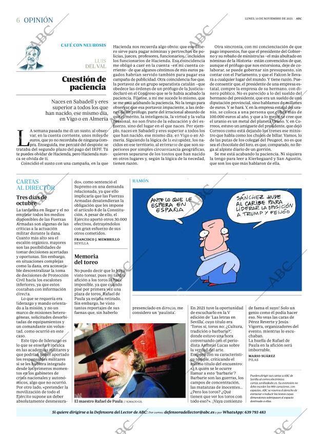 ABC SEVILLA 10-11-2025 página 6