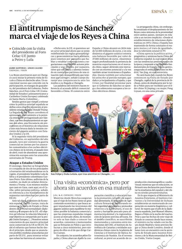 ABC MADRID 11-11-2025 página 17