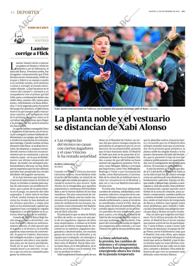 ABC MADRID 11-11-2025 página 44