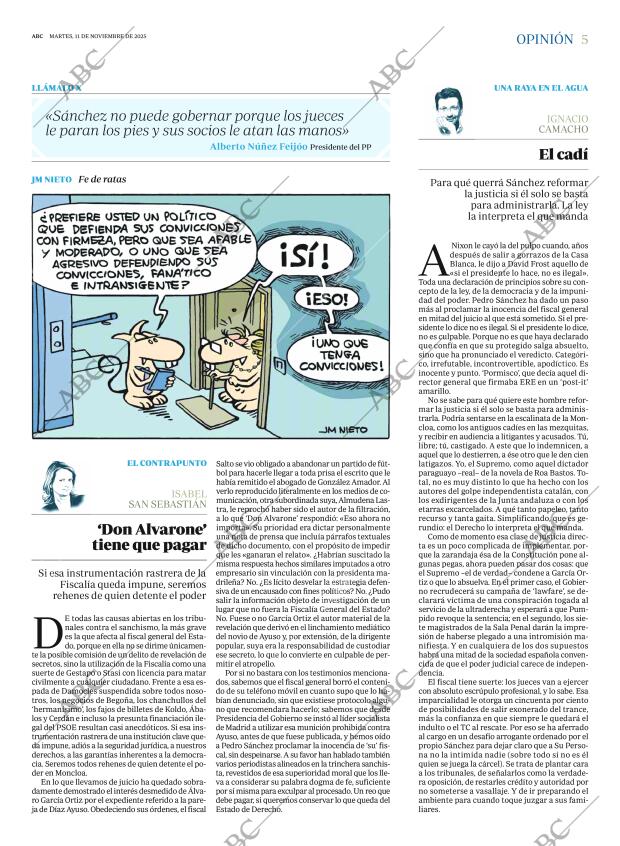 ABC MADRID 11-11-2025 página 5