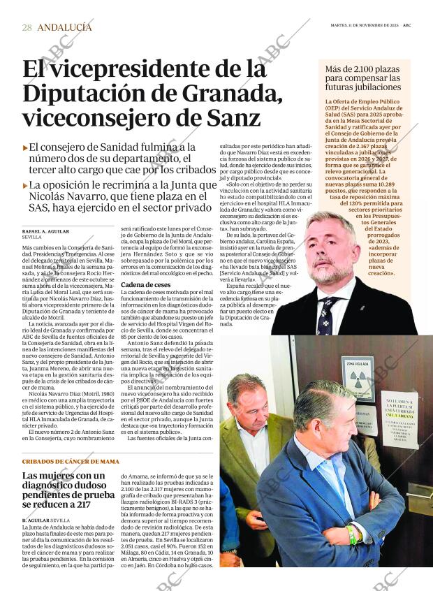 ABC SEVILLA 11-11-2025 página 28
