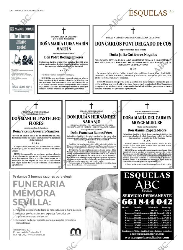 ABC SEVILLA 11-11-2025 página 59
