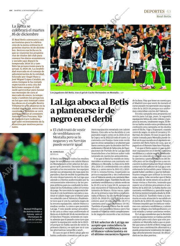 ABC SEVILLA 11-11-2025 página 63