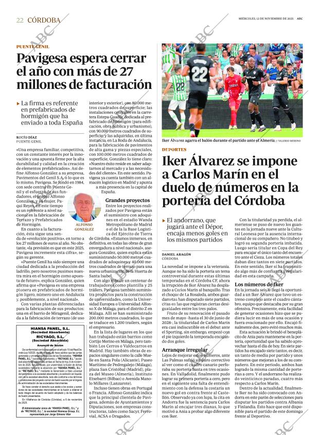 ABC CORDOBA 12-11-2025 página 22