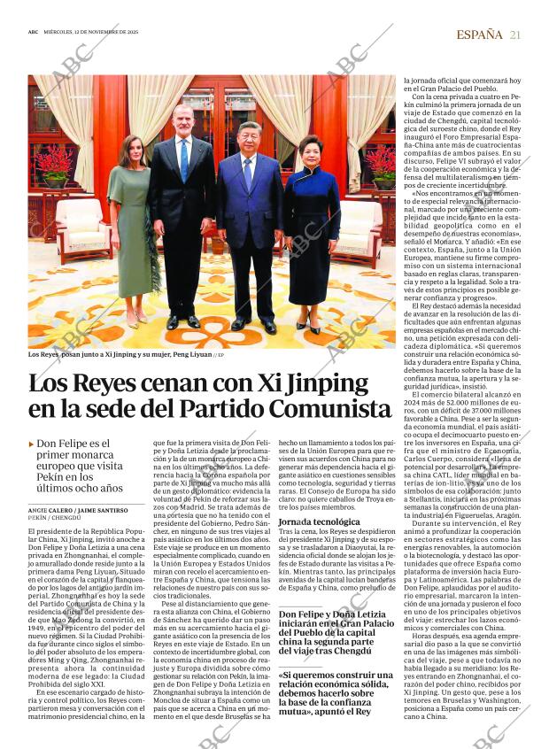 ABC MADRID 12-11-2025 página 21