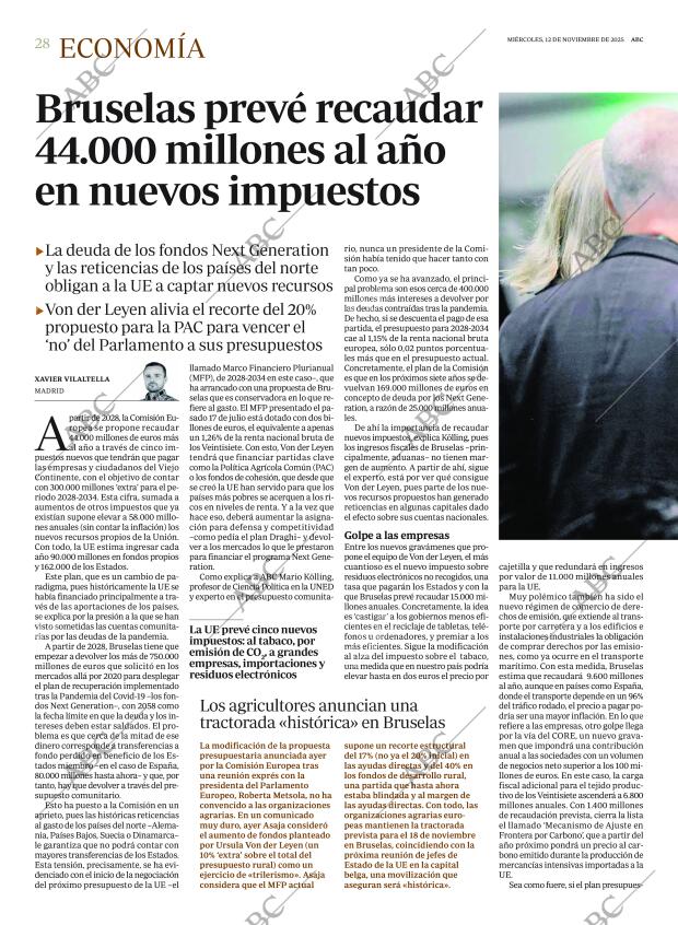 ABC MADRID 12-11-2025 página 28