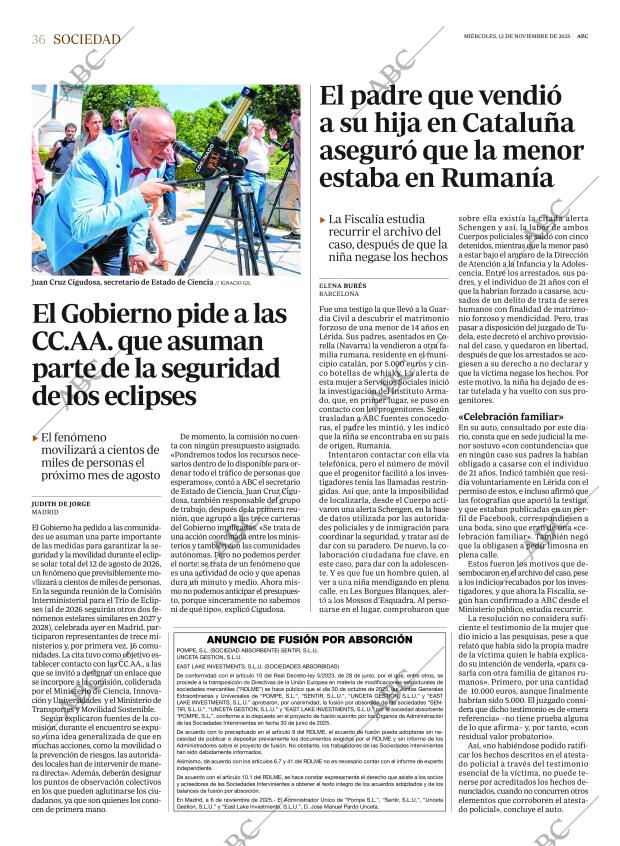 ABC MADRID 12-11-2025 página 36