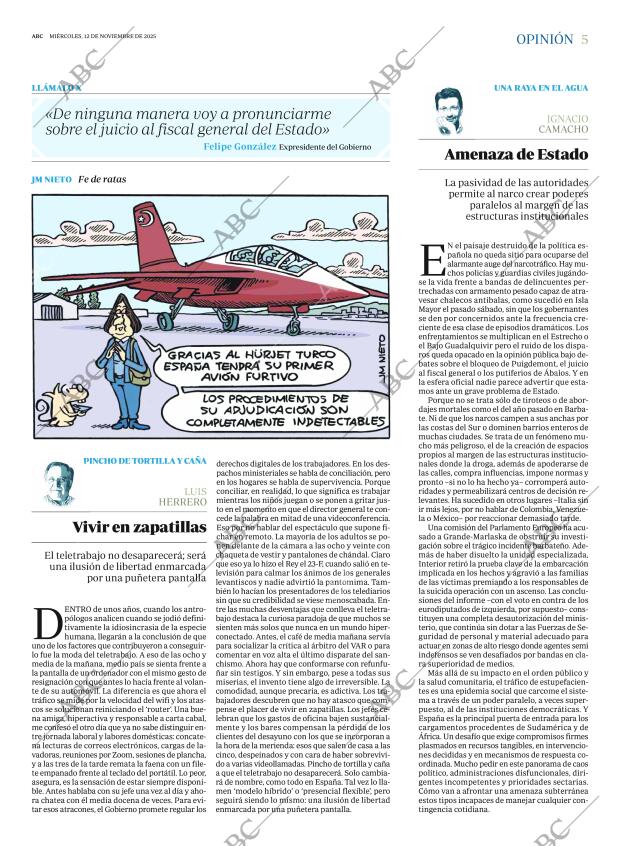ABC MADRID 12-11-2025 página 5