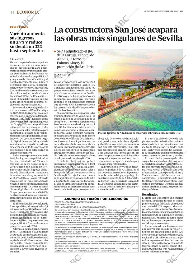 ABC SEVILLA 12-11-2025 página 44
