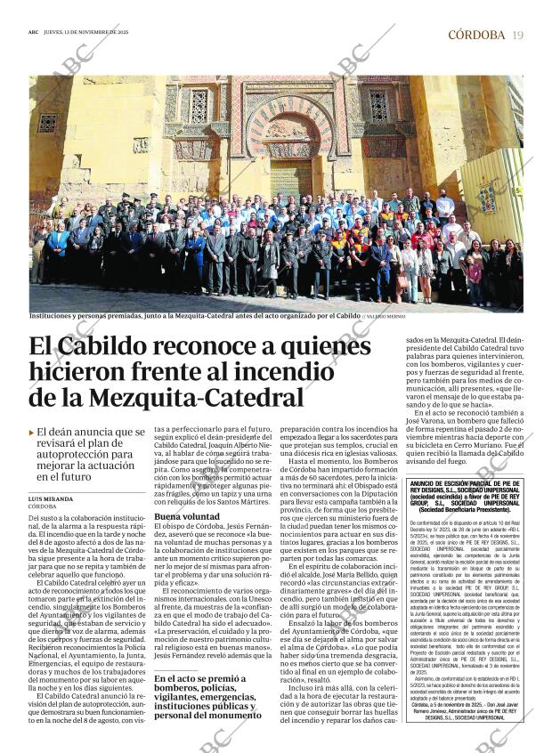 ABC CORDOBA 13-11-2025 página 19