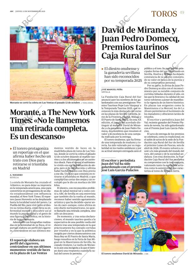 ABC CORDOBA 13-11-2025 página 49