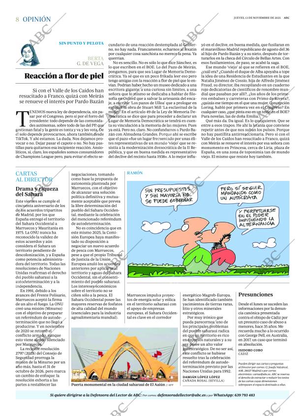 ABC CORDOBA 13-11-2025 página 8