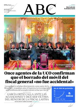 ABC SEVILLA 13-11-2025 página 1