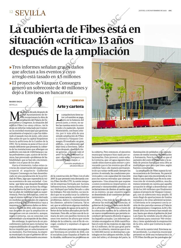 ABC SEVILLA 13-11-2025 página 12