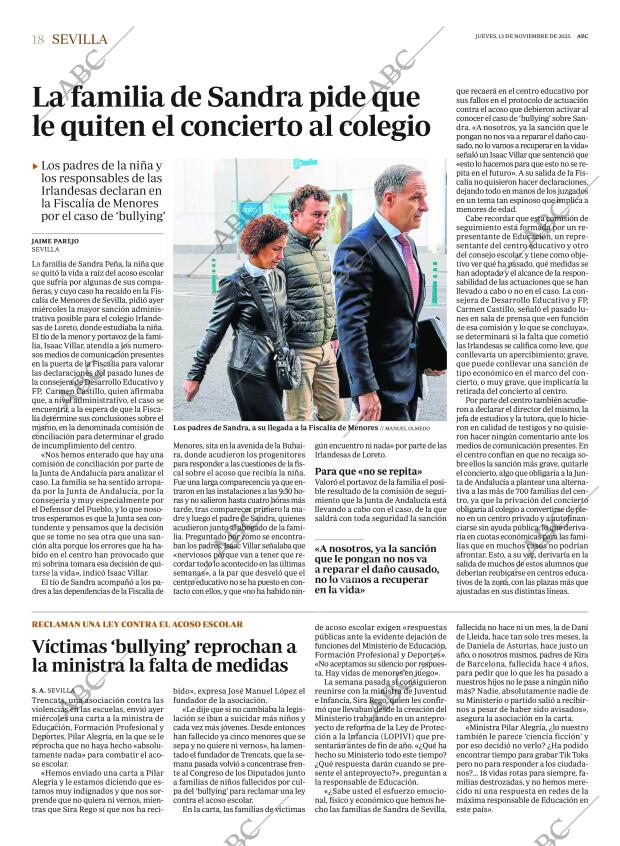 ABC SEVILLA 13-11-2025 página 18