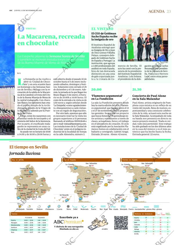 ABC SEVILLA 13-11-2025 página 23
