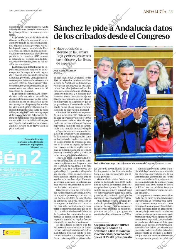 ABC SEVILLA 13-11-2025 página 25