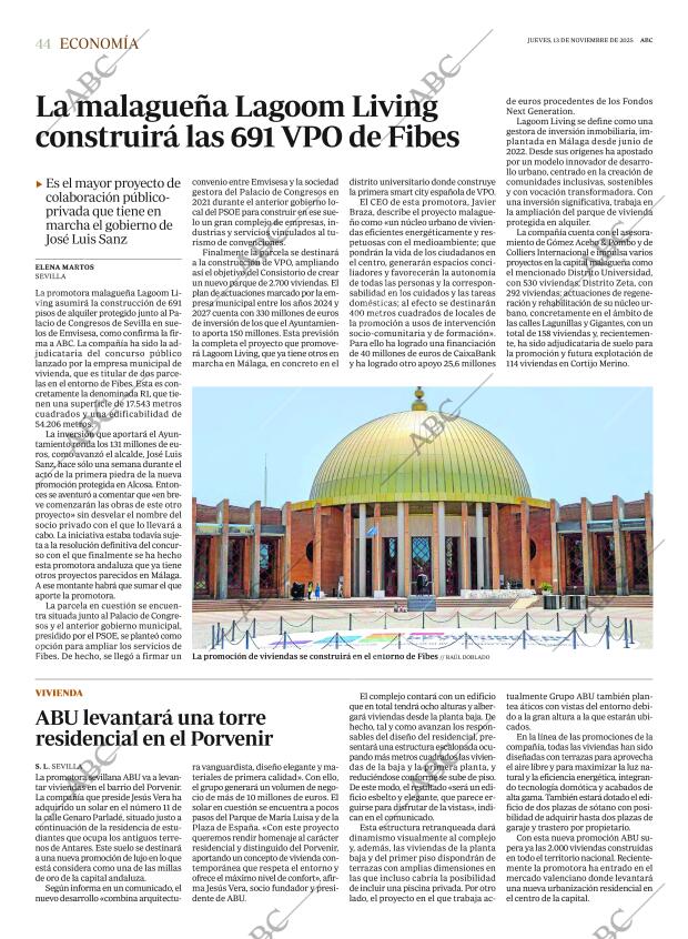 ABC SEVILLA 13-11-2025 página 44