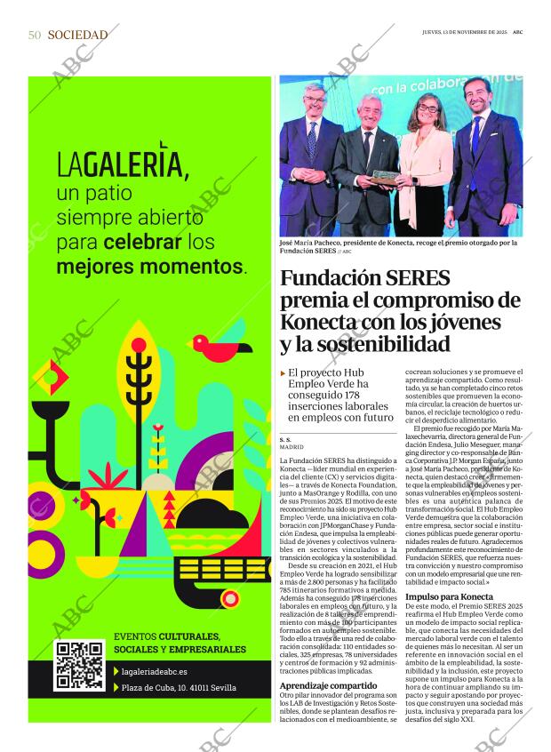 ABC SEVILLA 13-11-2025 página 50