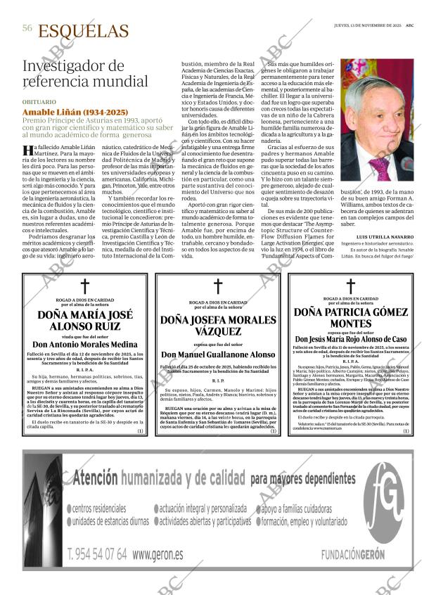 ABC SEVILLA 13-11-2025 página 56