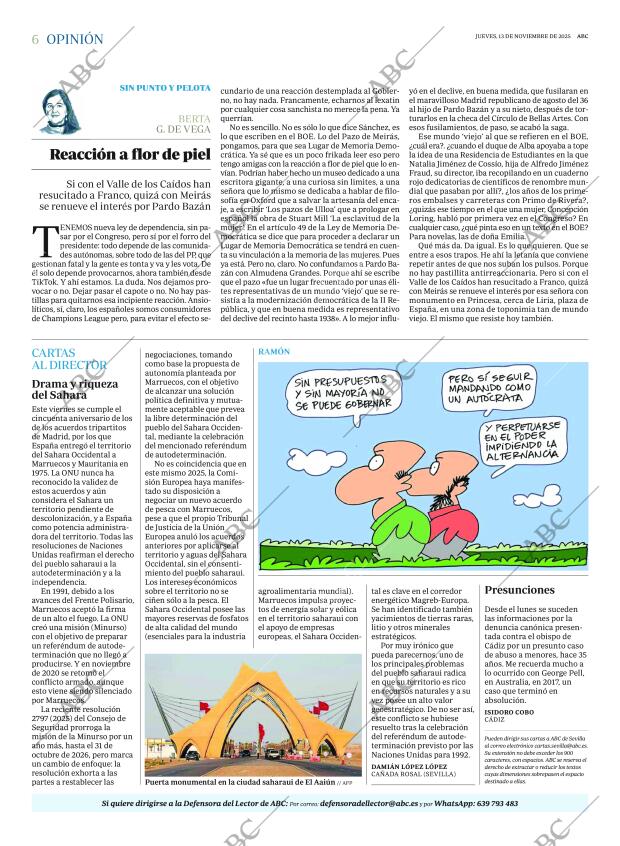 ABC SEVILLA 13-11-2025 página 6