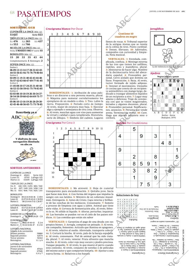 ABC SEVILLA 13-11-2025 página 68
