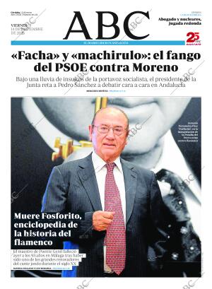 ABC CORDOBA 14-11-2025 página 1
