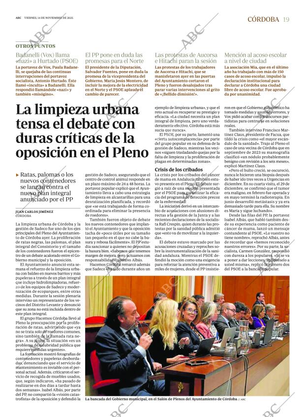 ABC CORDOBA 14-11-2025 página 19