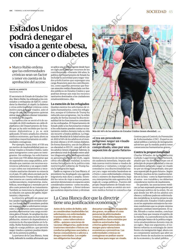 ABC CORDOBA 14-11-2025 página 45