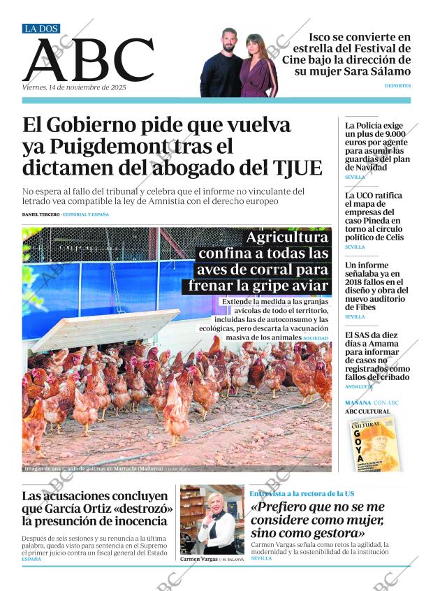 ABC SEVILLA 14-11-2025 página 2