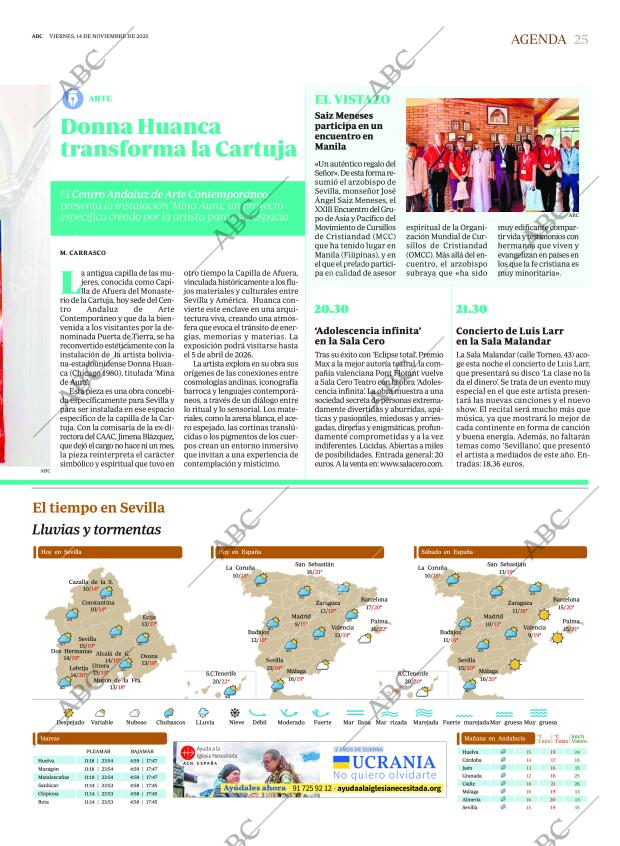 ABC SEVILLA 14-11-2025 página 25
