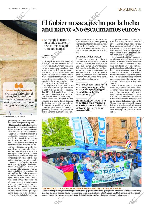 ABC SEVILLA 14-11-2025 página 31