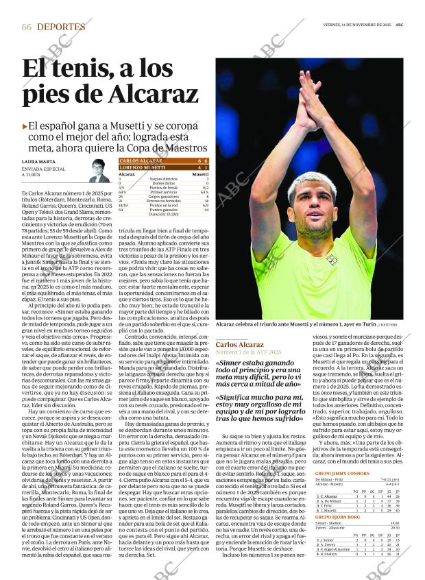 ABC SEVILLA 14-11-2025 página 66