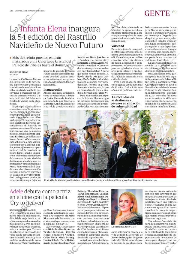 ABC SEVILLA 14-11-2025 página 69