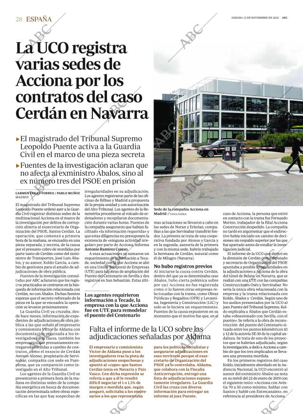 ABC CORDOBA 15-11-2025 página 28