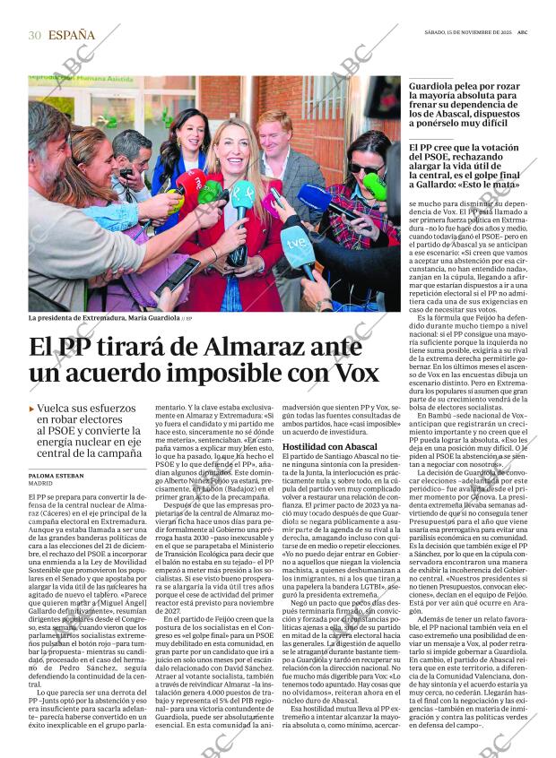 ABC CORDOBA 15-11-2025 página 30