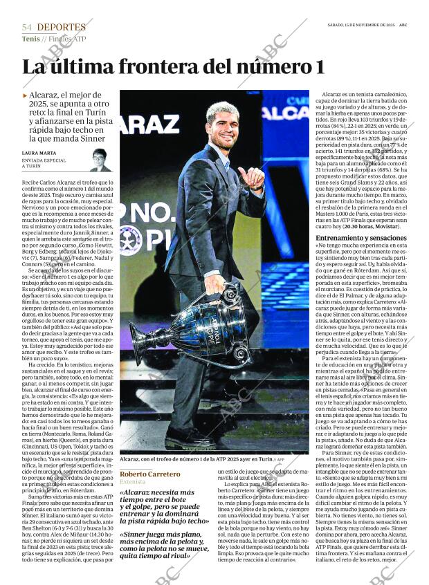ABC CORDOBA 15-11-2025 página 54