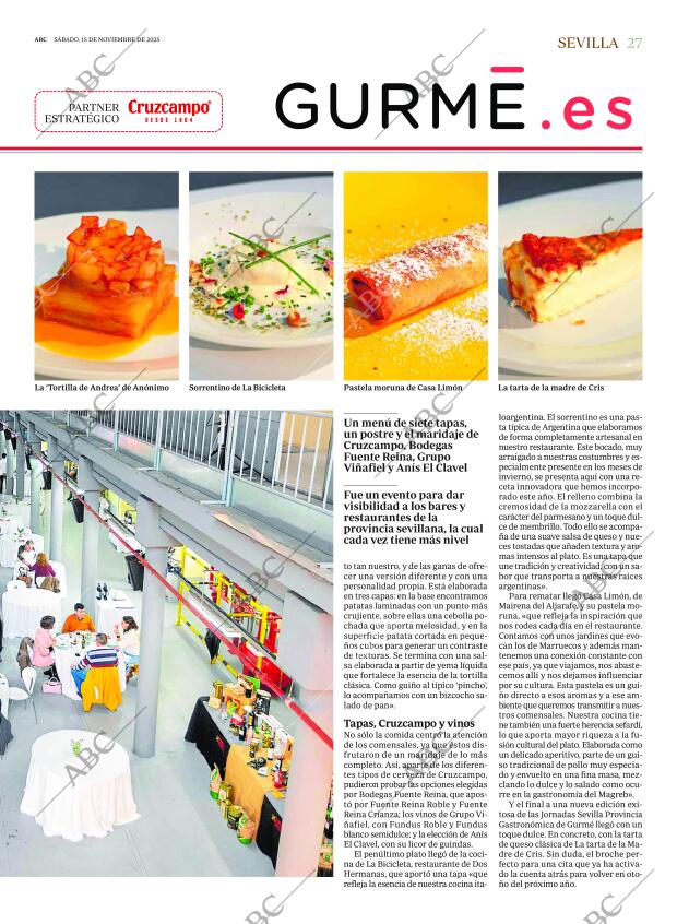 ABC SEVILLA 15-11-2025 página 27