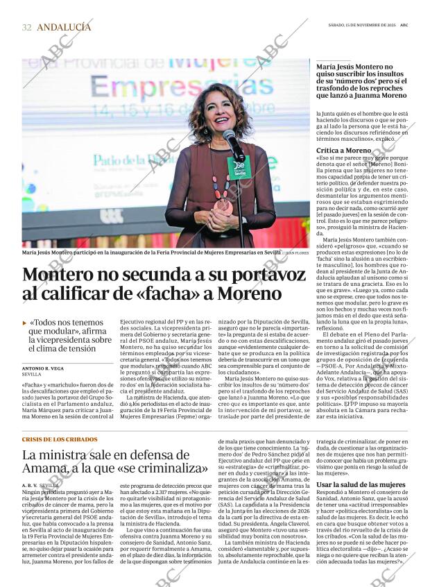 ABC SEVILLA 15-11-2025 página 32
