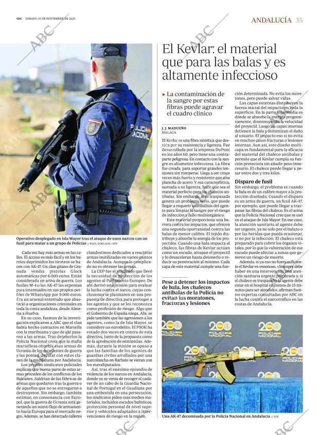 ABC SEVILLA 15-11-2025 página 35