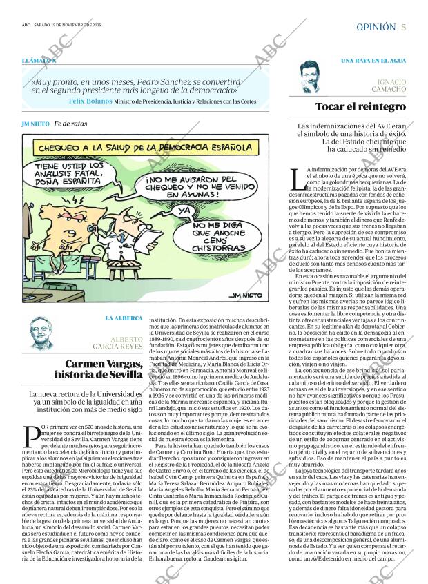 ABC SEVILLA 15-11-2025 página 5