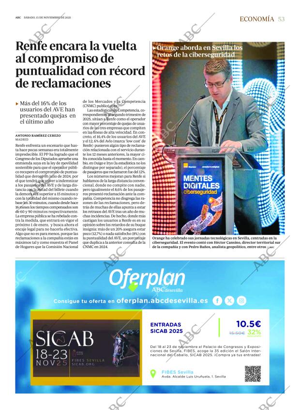 ABC SEVILLA 15-11-2025 página 53
