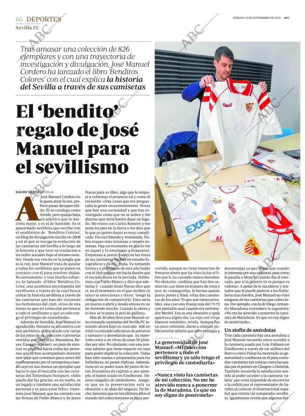 ABC SEVILLA 15-11-2025 página 66