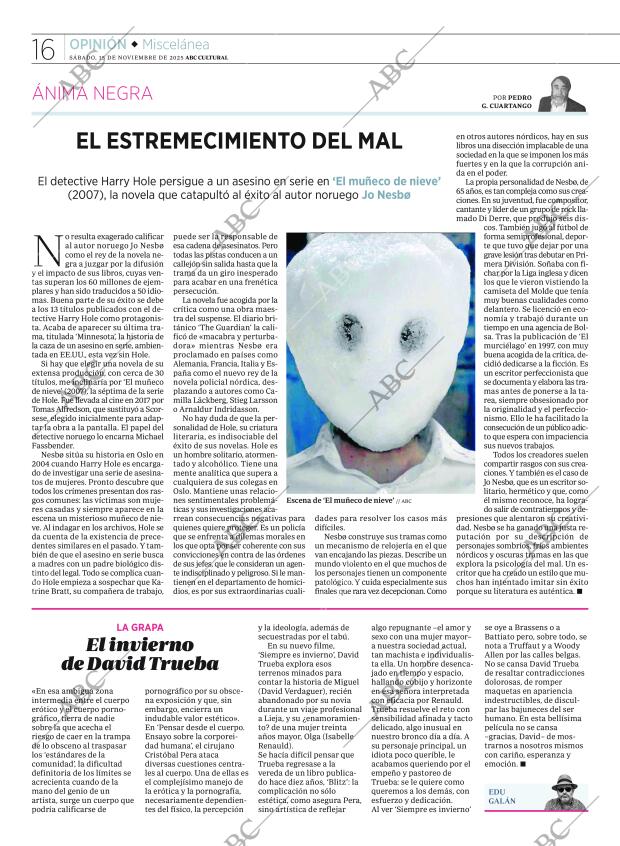 CULTURAL MADRID 15-11-2025 página 16