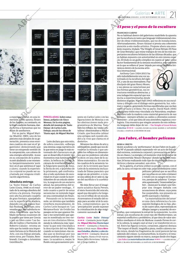 CULTURAL MADRID 15-11-2025 página 21