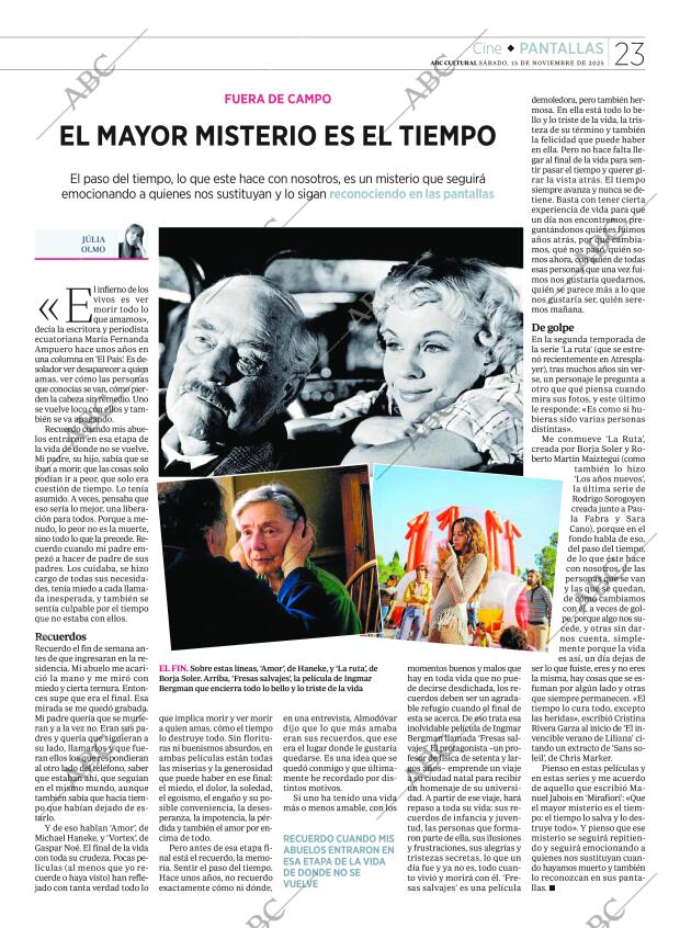 CULTURAL MADRID 15-11-2025 página 23
