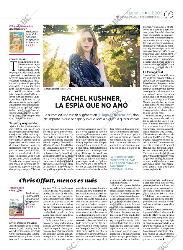 CULTURAL MADRID 15-11-2025 página 9