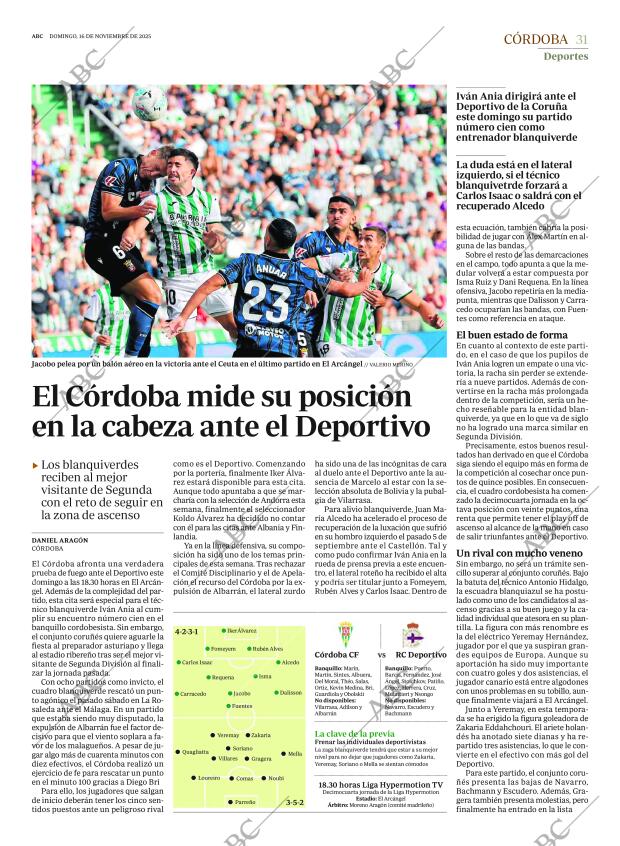 ABC CORDOBA 16-11-2025 página 31