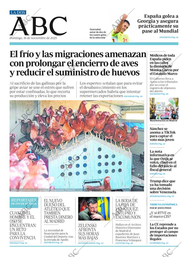 ABC MADRID 16-11-2025 página 2
