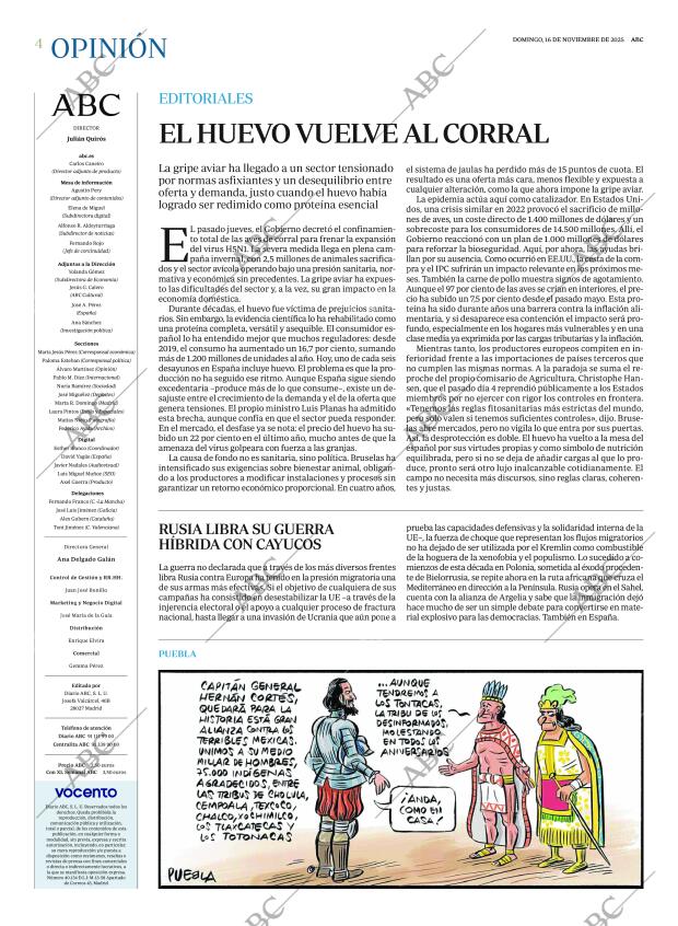 ABC MADRID 16-11-2025 página 4